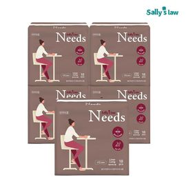 [SALLY'S LAW] Needs Ultra Slim Sanitary Napkin Panty liner 18 PCS – 1,500 Air Holes for Freshness, Triple Leak-Proof Design, Breathable Comfort All Day - Made in Korea